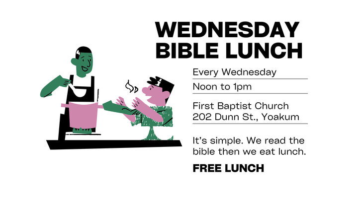 Wednesday Bible Lunch